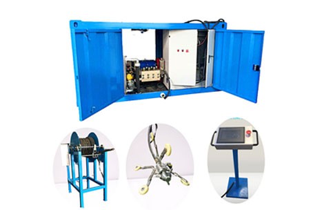 Peralatan Pembersih Jet Air Automatik Pembetung Industri Besar