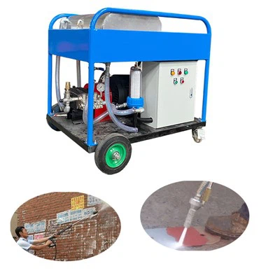 500Bar Electric Rust Pembuangan Tekanan Tekanan Air Tinggi Blaster